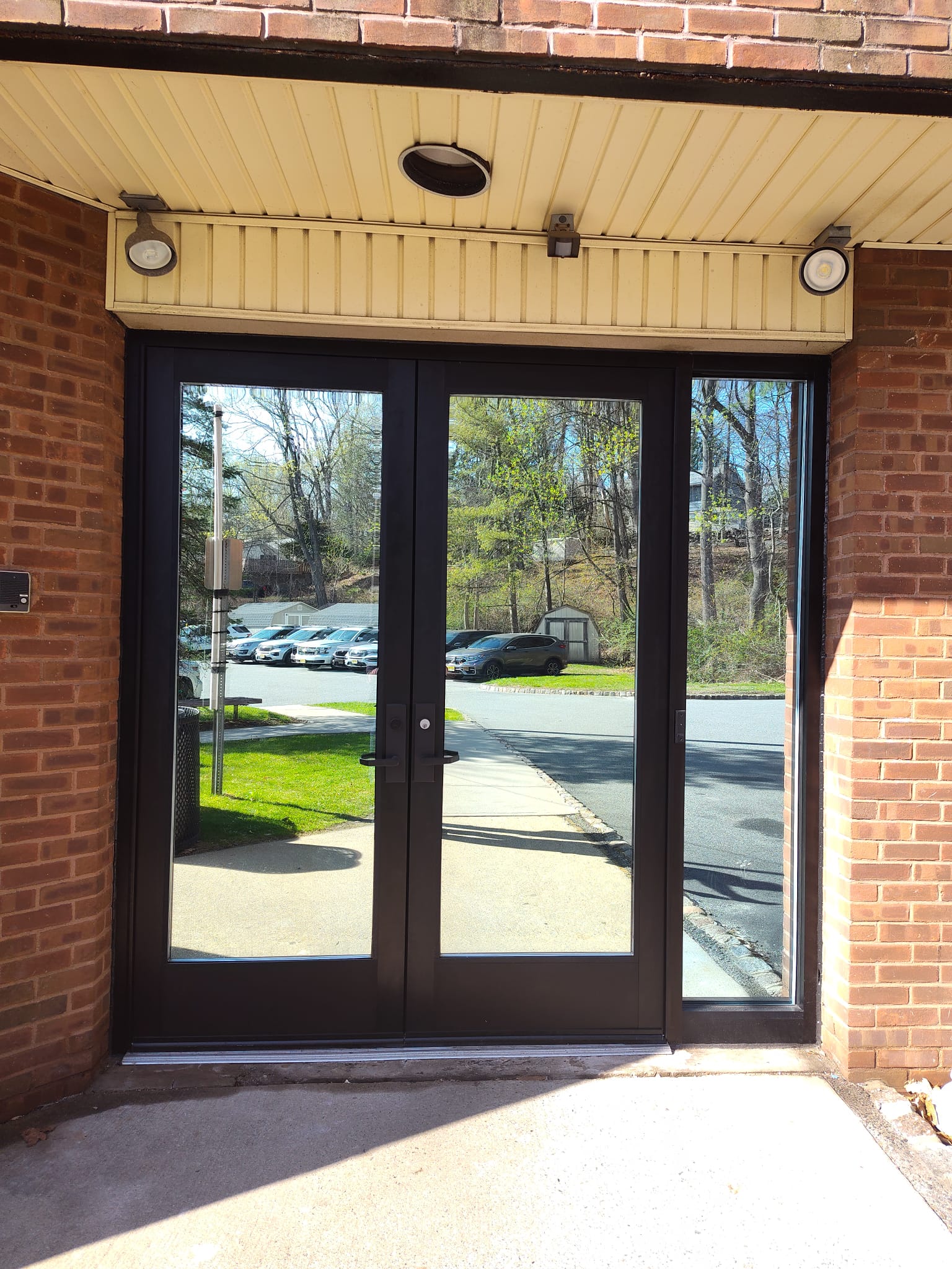 Office Glass Entrance